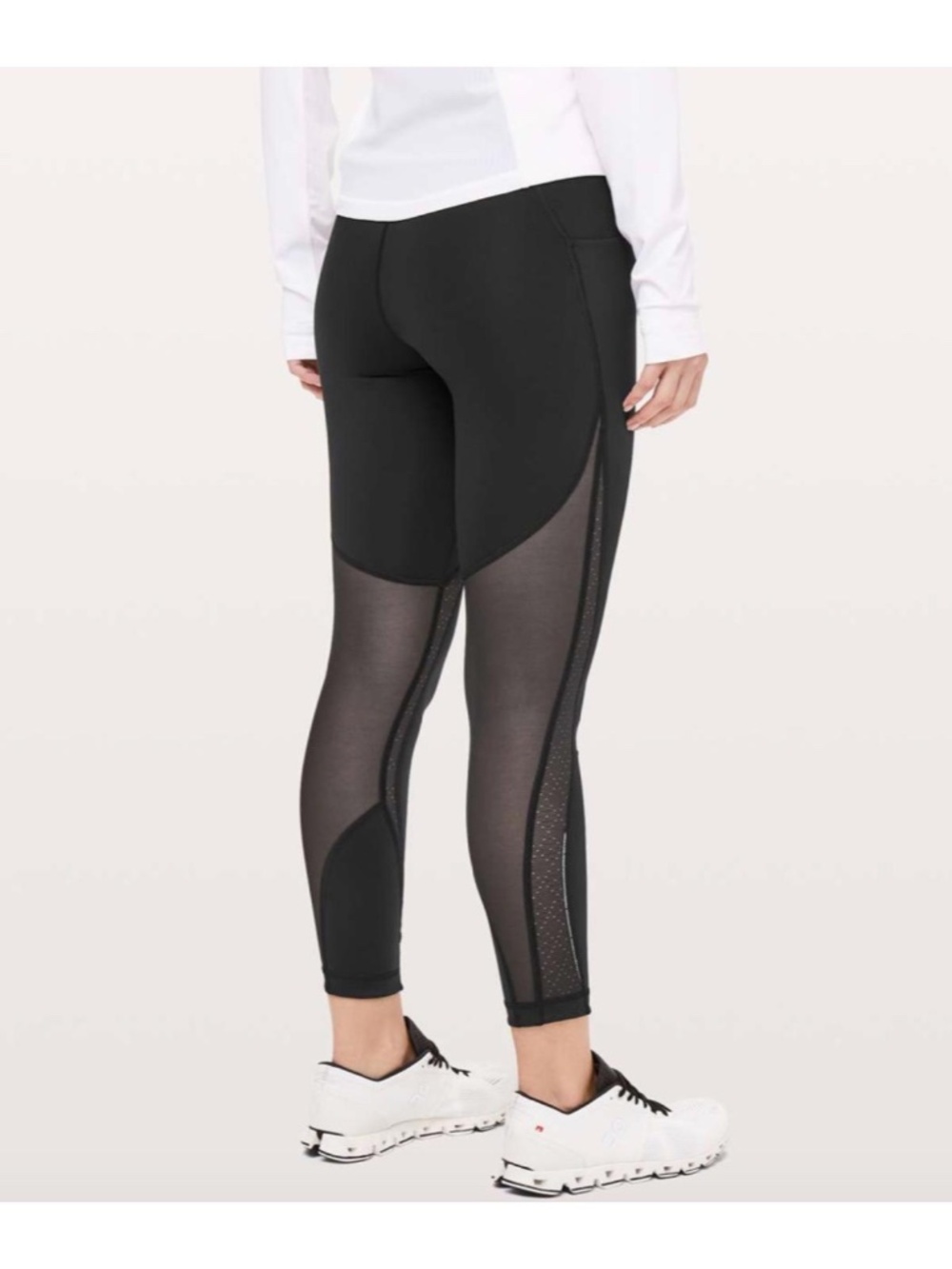 Lululemon Run Smoothly Mesh Tight 25" - Picture 3 of 9